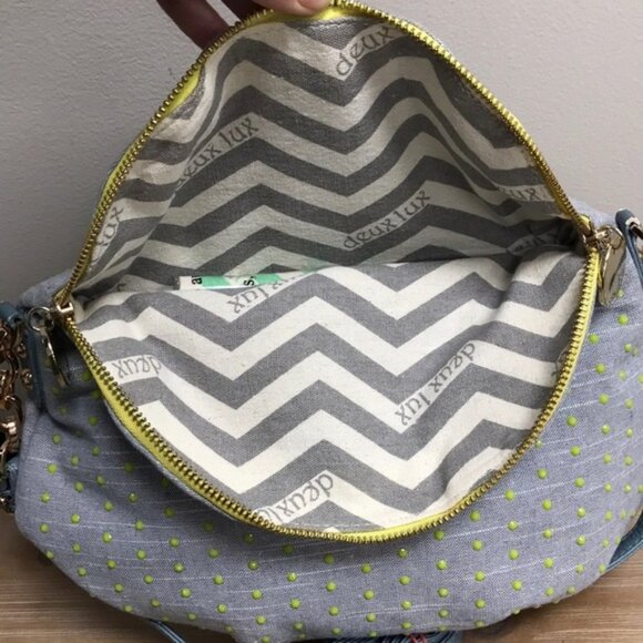 Deux Lux Crossbody Fabric Bag - Picture 3 of 5